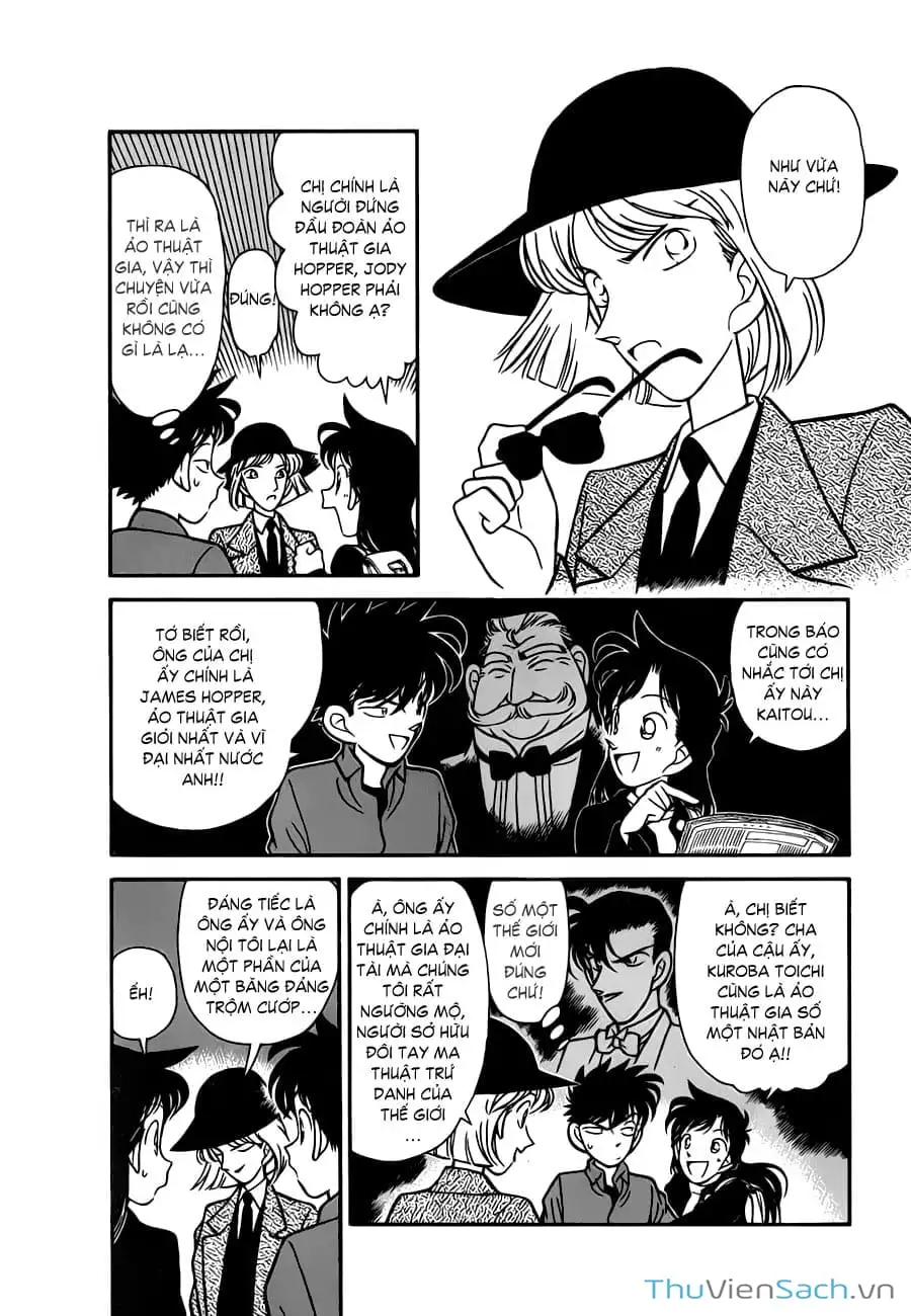 Truyện Tranh Siêu Đạo Chích Kid - Magic Kaito trang 4