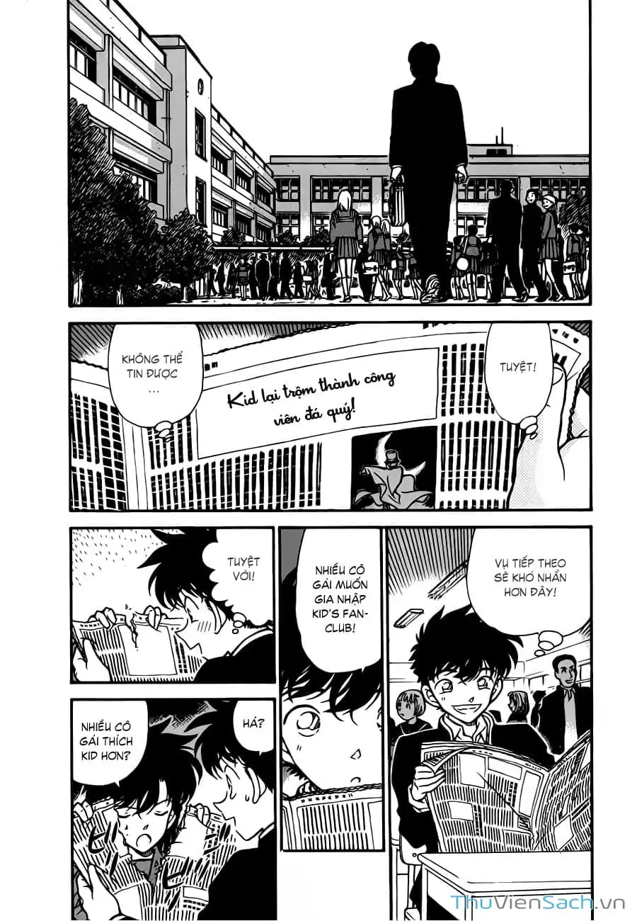 Truyện Tranh Siêu Đạo Chích Kid - Magic Kaito trang 4