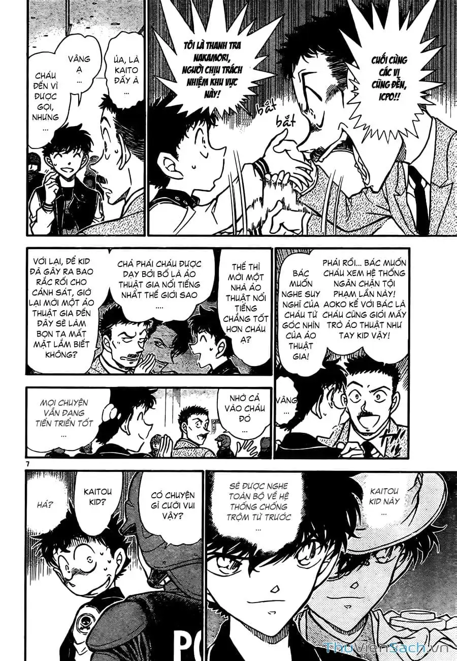 Truyện Tranh Siêu Đạo Chích Kid - Magic Kaito trang 4