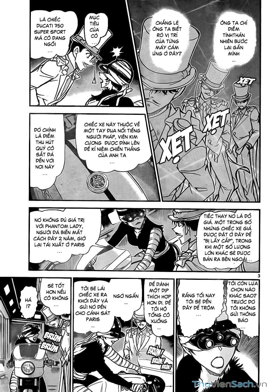 Truyện Tranh Siêu Đạo Chích Kid - Magic Kaito trang 4