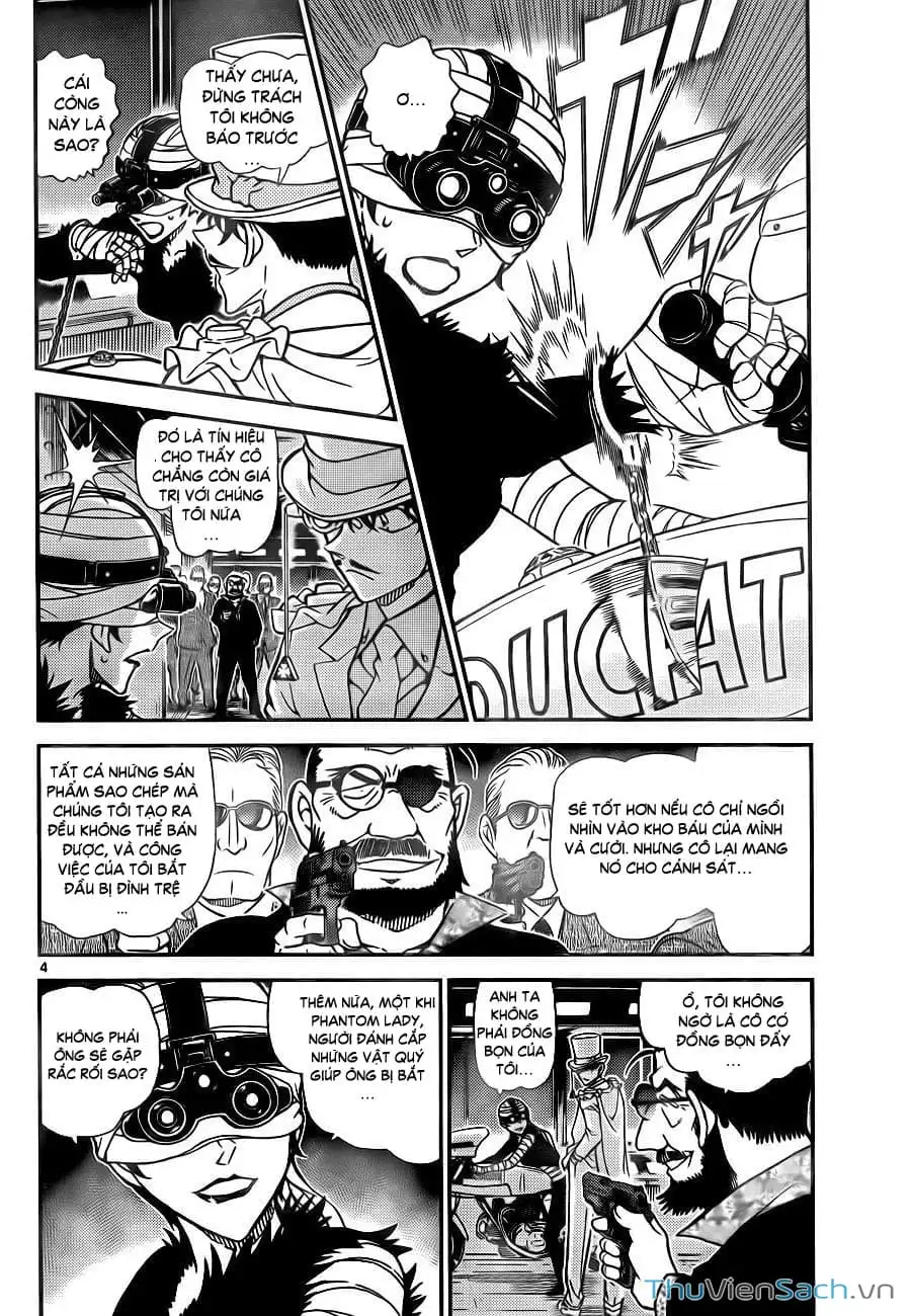 Truyện Tranh Siêu Đạo Chích Kid - Magic Kaito trang 4