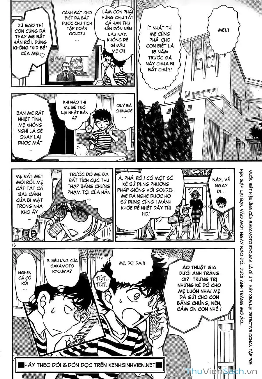 Truyện Tranh Siêu Đạo Chích Kid - Magic Kaito trang 4