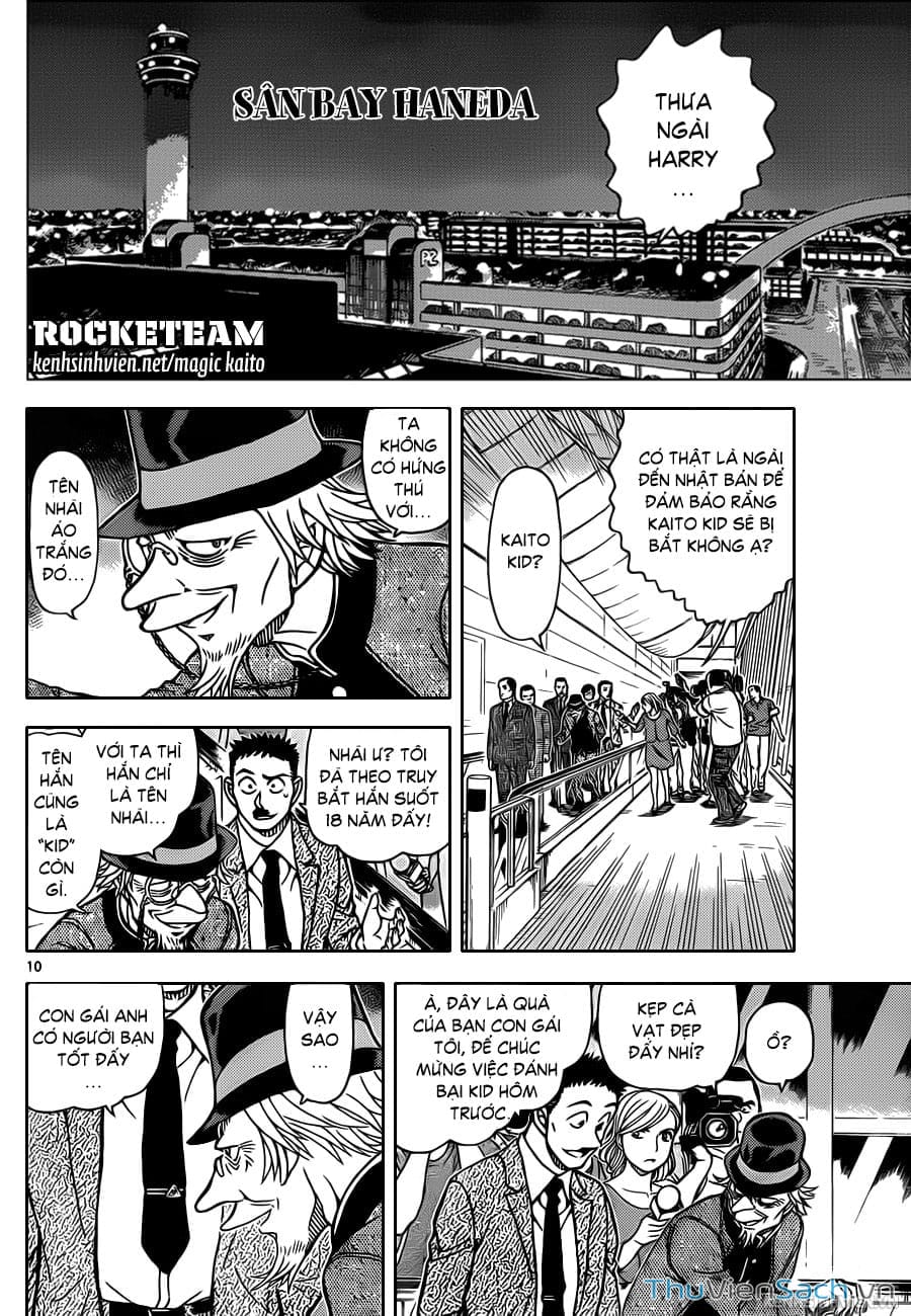 Truyện Tranh Siêu Đạo Chích Kid - Magic Kaito trang 4