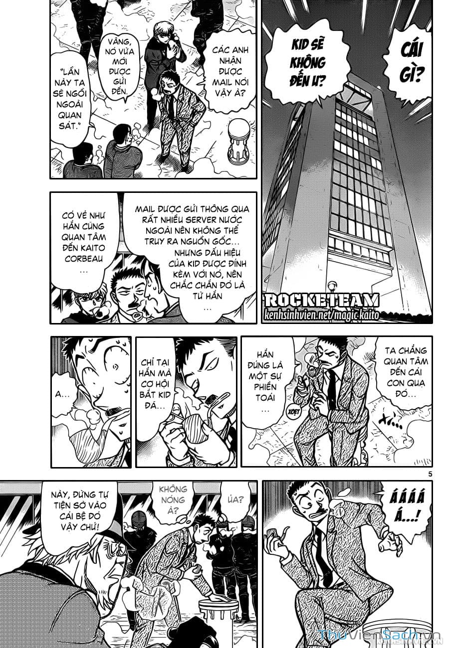 Truyện Tranh Siêu Đạo Chích Kid - Magic Kaito trang 4