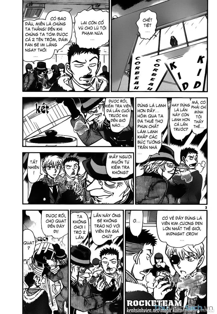 Truyện Tranh Siêu Đạo Chích Kid - Magic Kaito trang 4