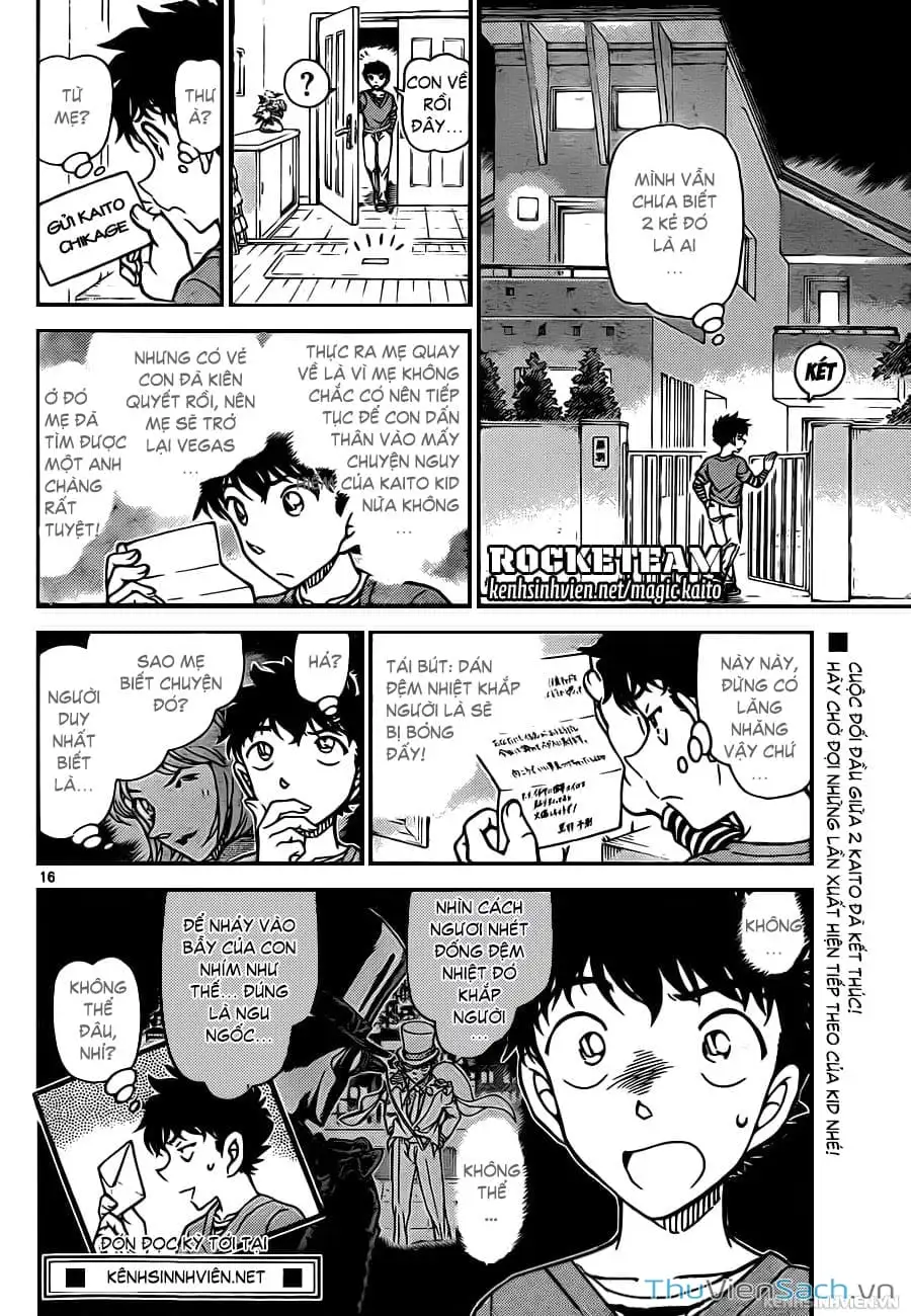 Truyện Tranh Siêu Đạo Chích Kid - Magic Kaito trang 4