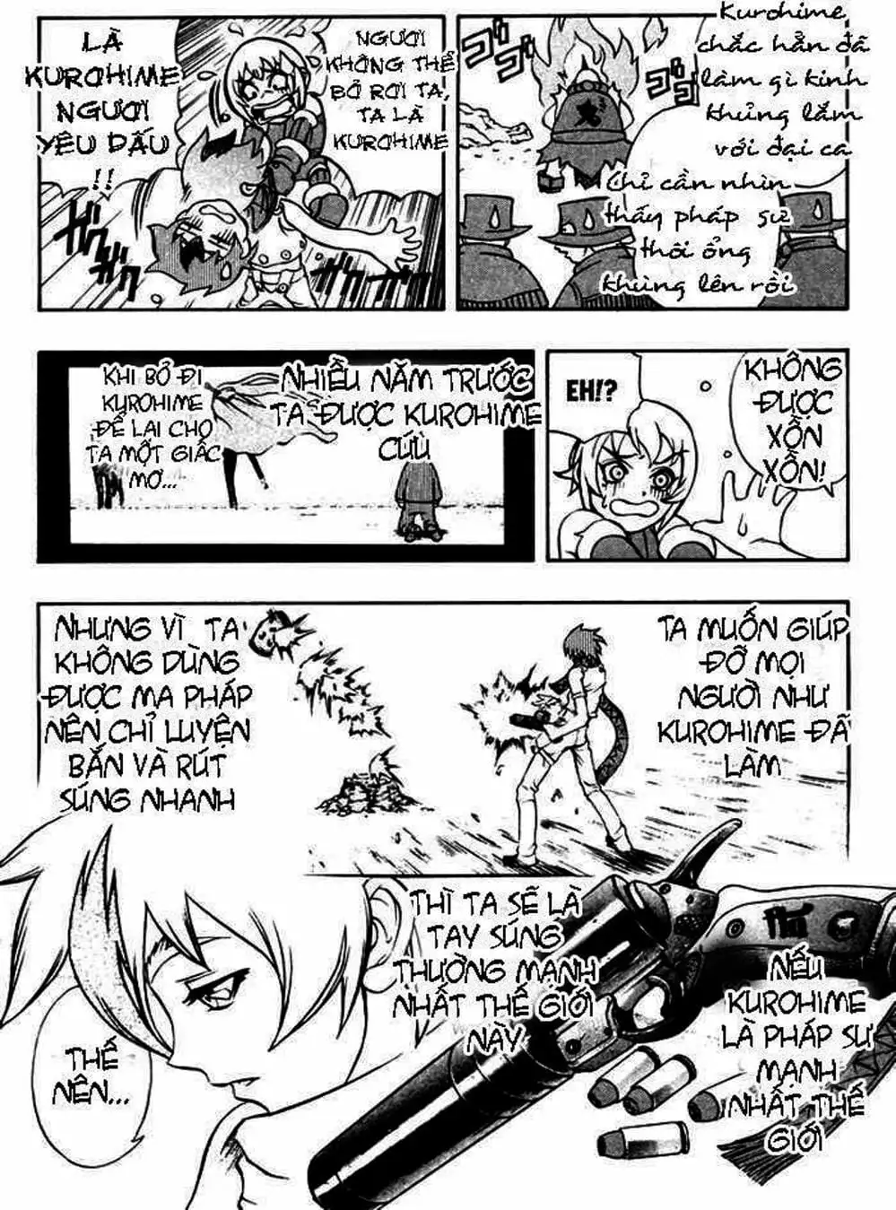 Truyện Tranh Phù Thủy Phép Thuật - Mahou Tsukai Kurohime trang 5