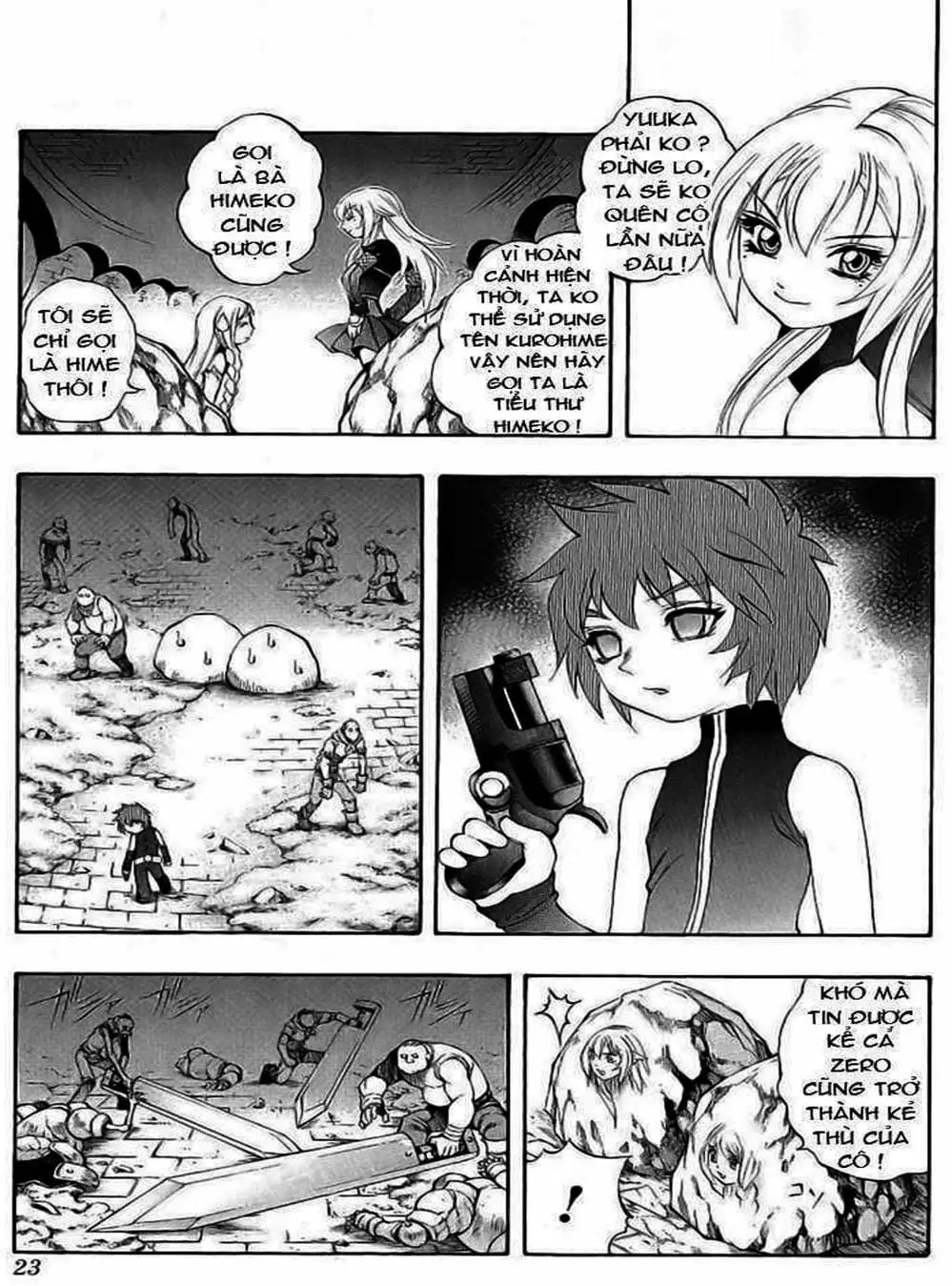 Truyện Tranh Phù Thủy Phép Thuật - Mahou Tsukai Kurohime trang 5