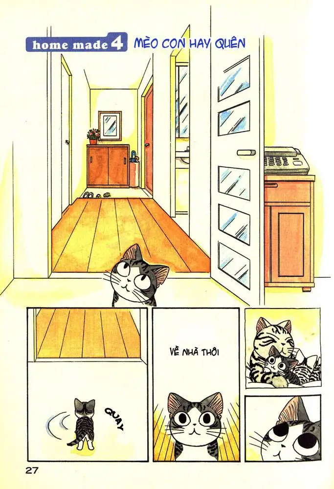 Truyện Tranh Mái Ấm Của Chi - Chii’s Sweet Home trang 3