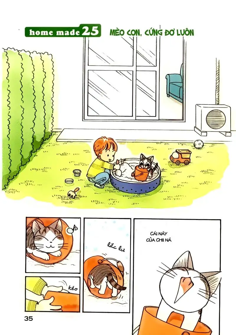 Truyện Tranh Mái Ấm Của Chi - Chii’s Sweet Home trang 3