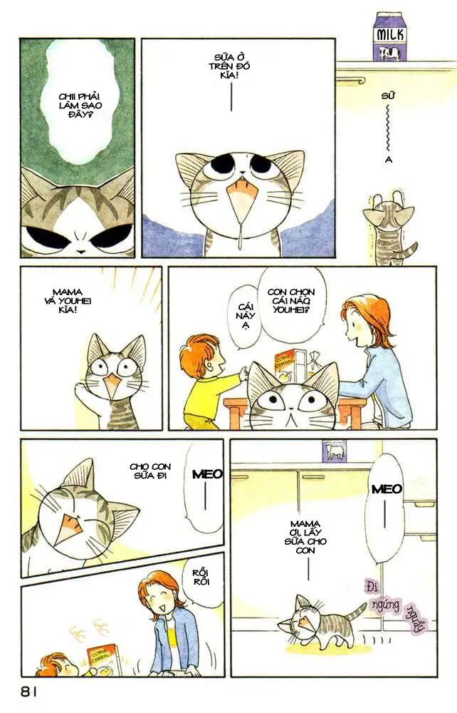 Truyện Tranh Mái Ấm Của Chi - Chii’s Sweet Home trang 3