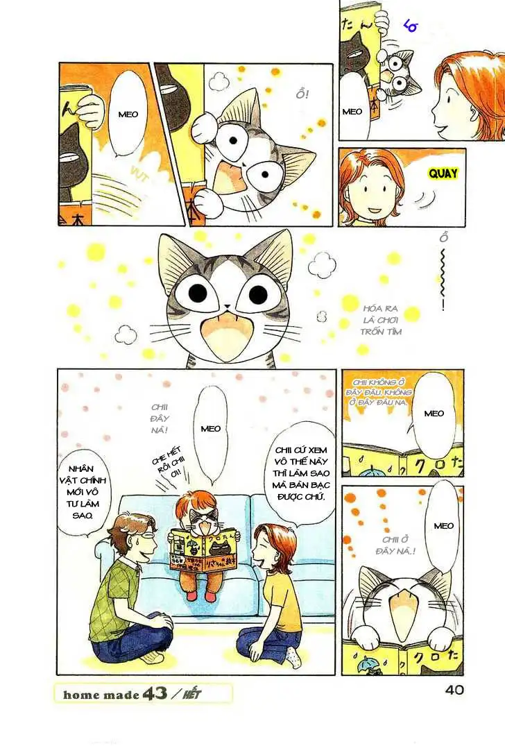 Truyện Tranh Mái Ấm Của Chi - Chii’s Sweet Home trang 3