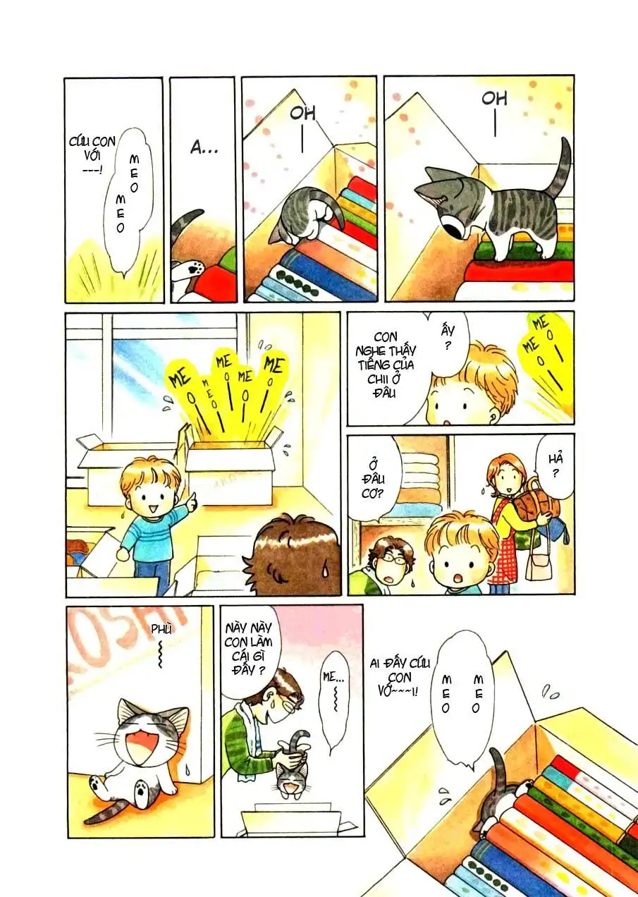 Truyện Tranh Mái Ấm Của Chi - Chii’s Sweet Home trang 3