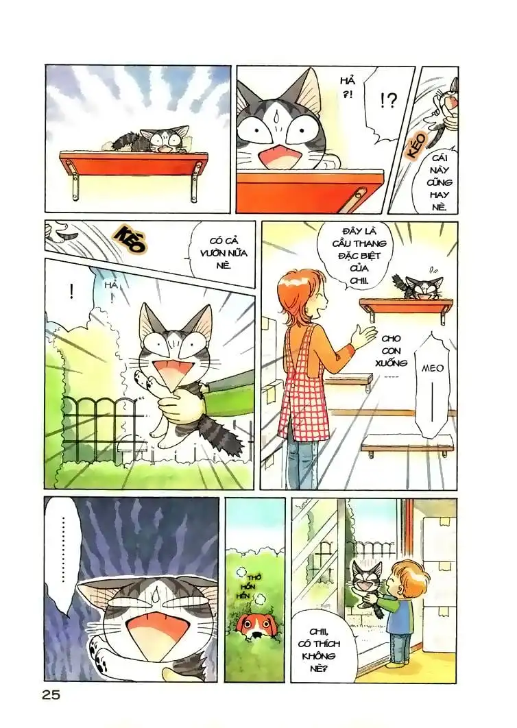 Truyện Tranh Mái Ấm Của Chi - Chii’s Sweet Home trang 3