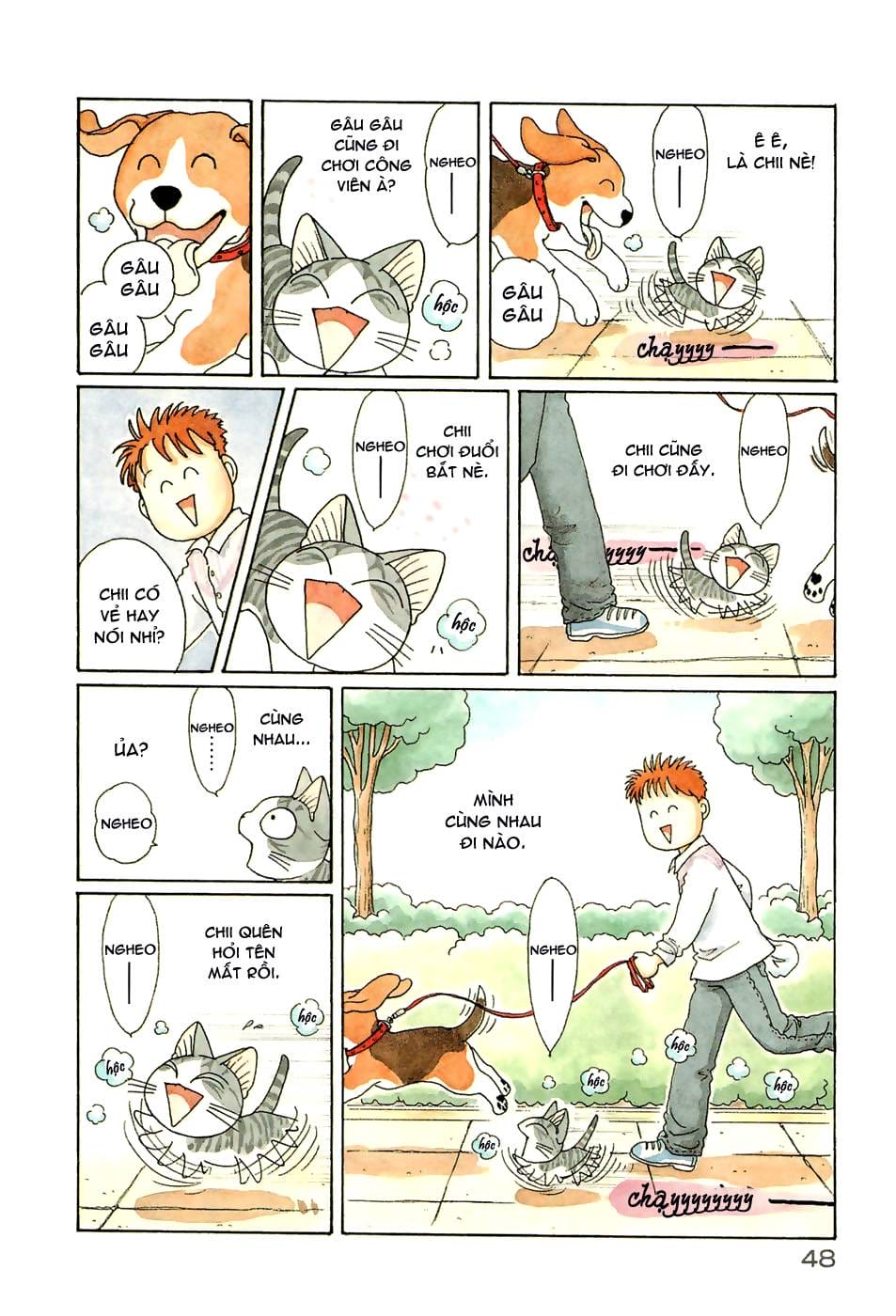 Truyện Tranh Mái Ấm Của Chi - Chii’s Sweet Home trang 3