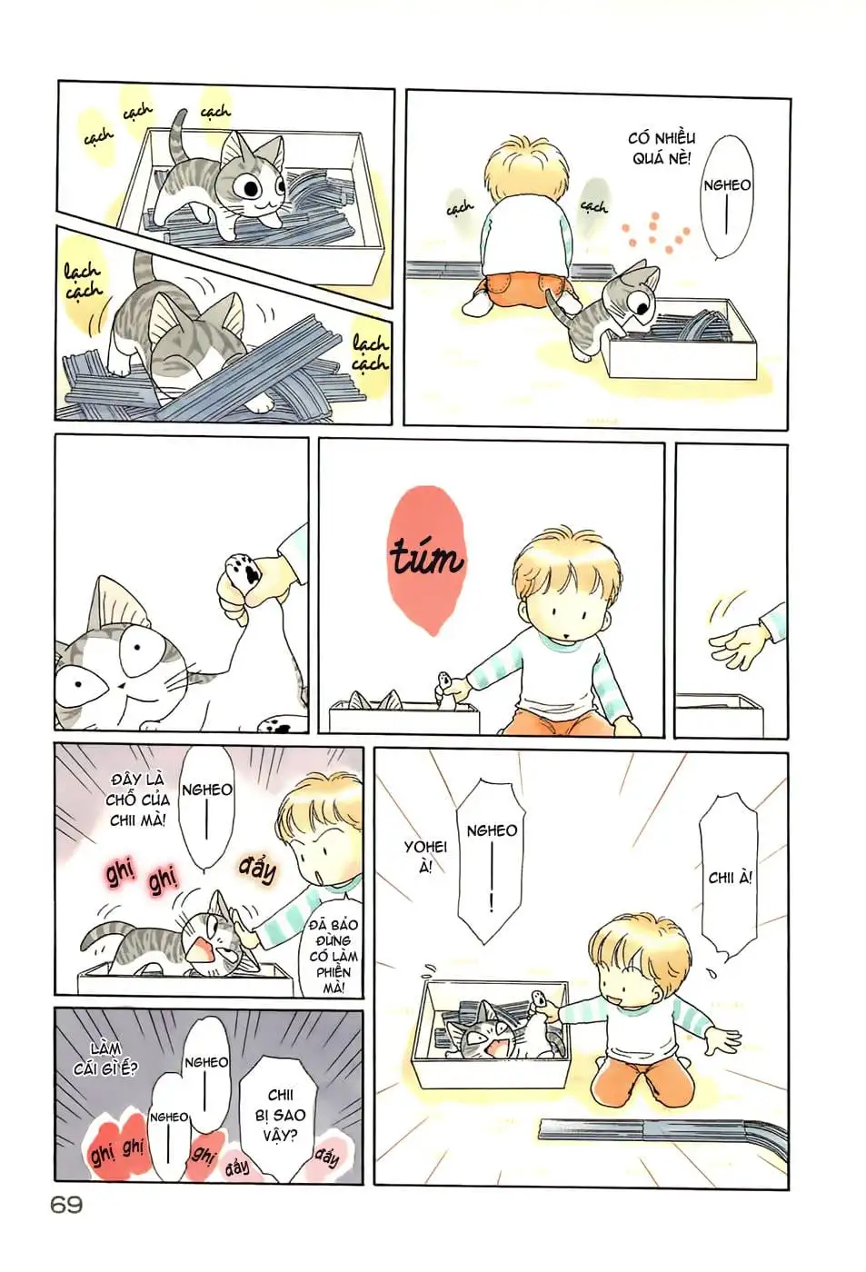 Truyện Tranh Mái Ấm Của Chi - Chii’s Sweet Home trang 3