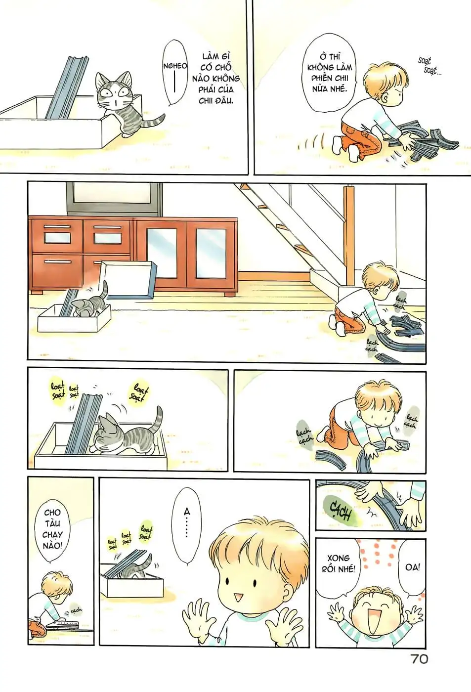 Truyện Tranh Mái Ấm Của Chi - Chii’s Sweet Home trang 3