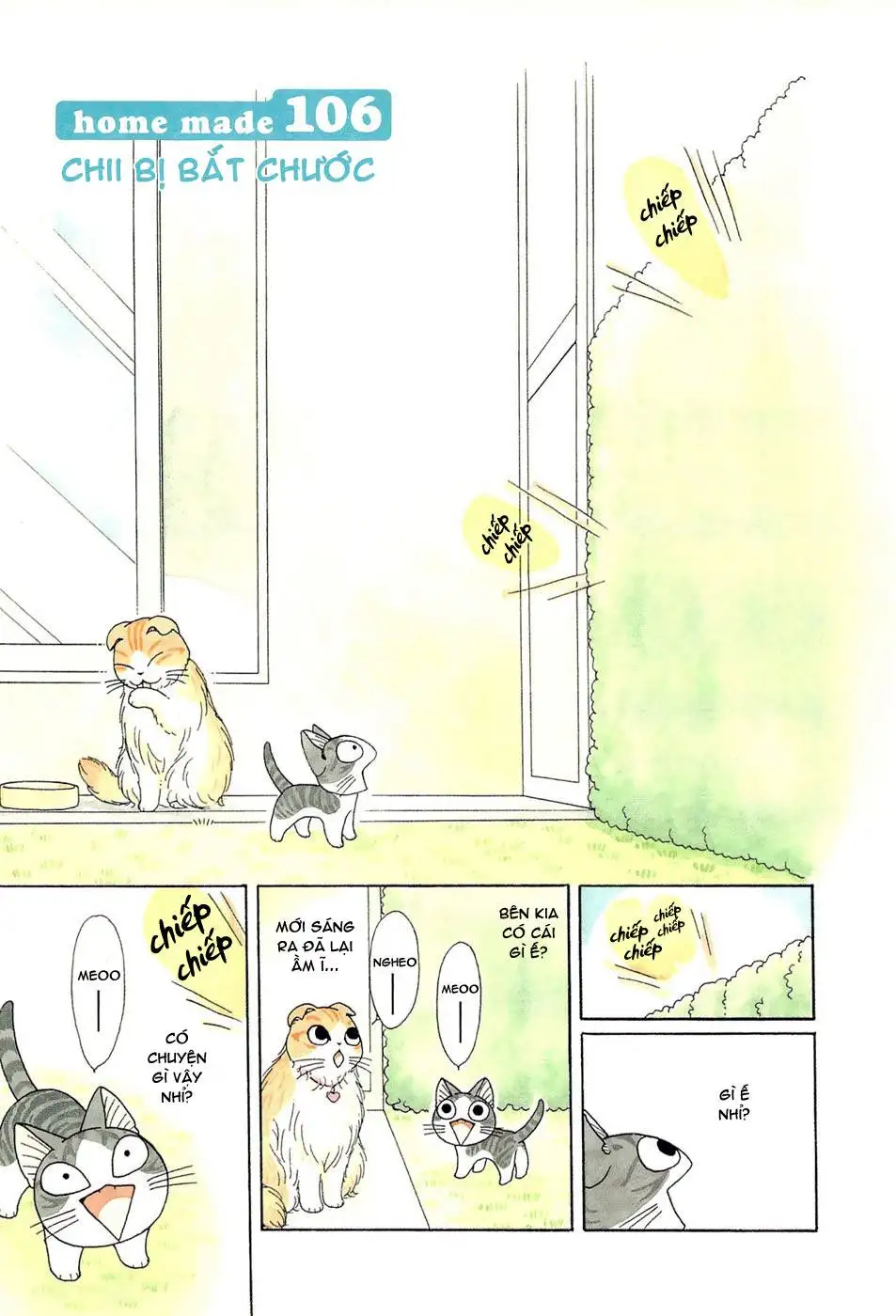 Truyện Tranh Mái Ấm Của Chi - Chii’s Sweet Home trang 3