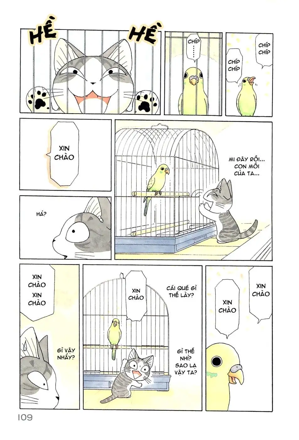 Truyện Tranh Mái Ấm Của Chi - Chii’s Sweet Home trang 3
