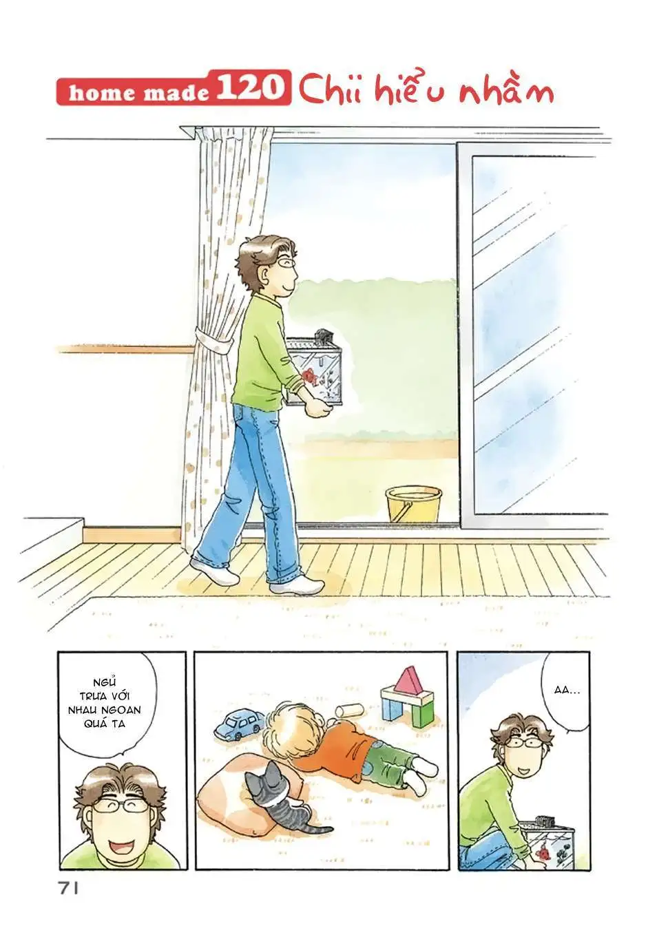 Truyện Tranh Mái Ấm Của Chi - Chii’s Sweet Home trang 3