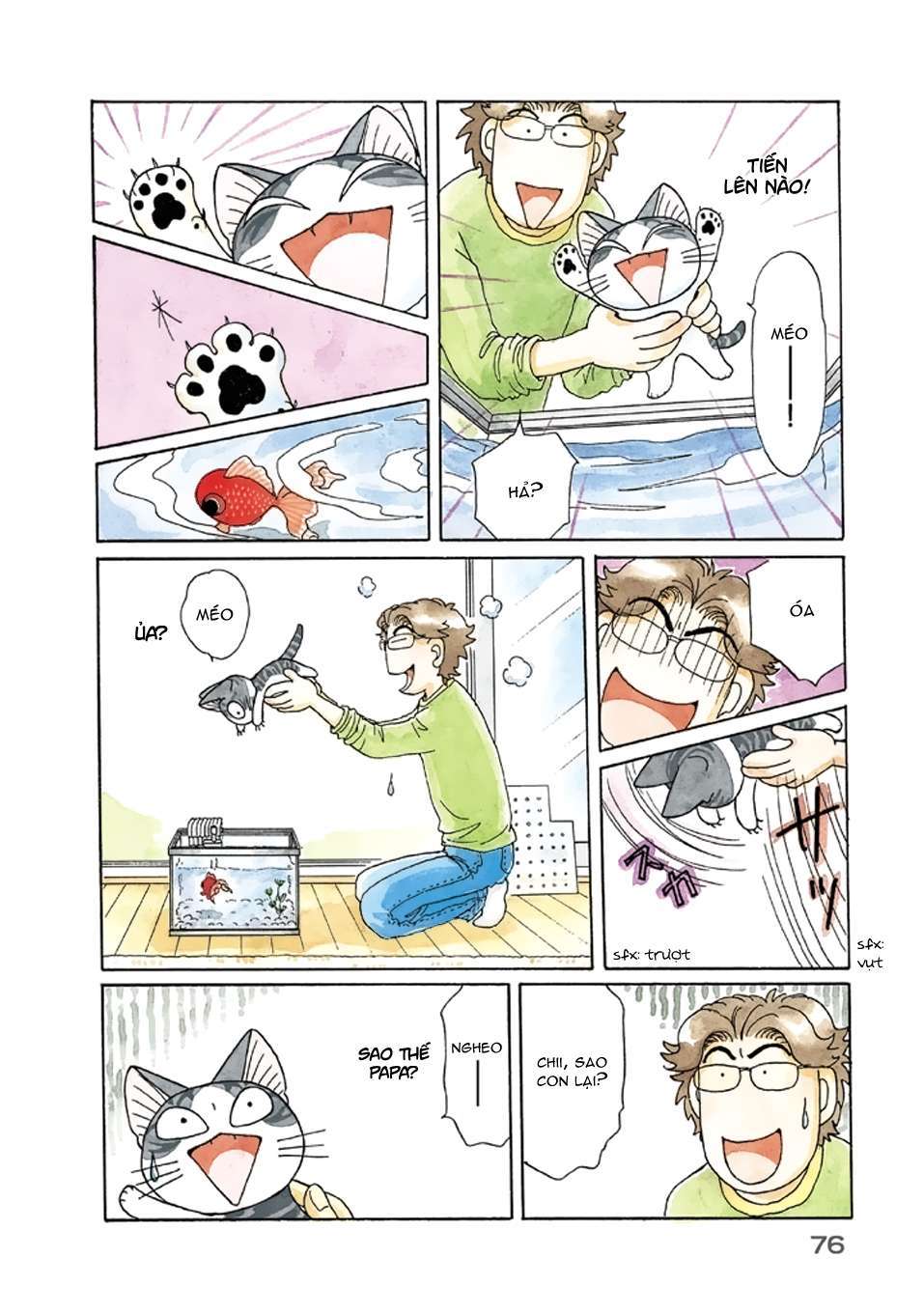 Truyện Tranh Mái Ấm Của Chi - Chii’s Sweet Home trang 3