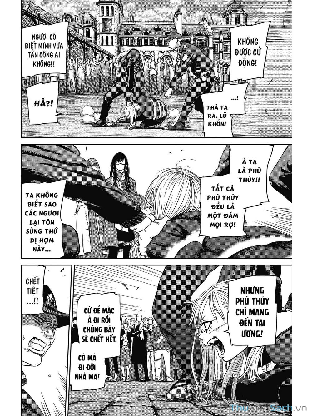 Truyện Tranh Phù Thủy Và Quái Thú - Majo To Yajuu trang 5