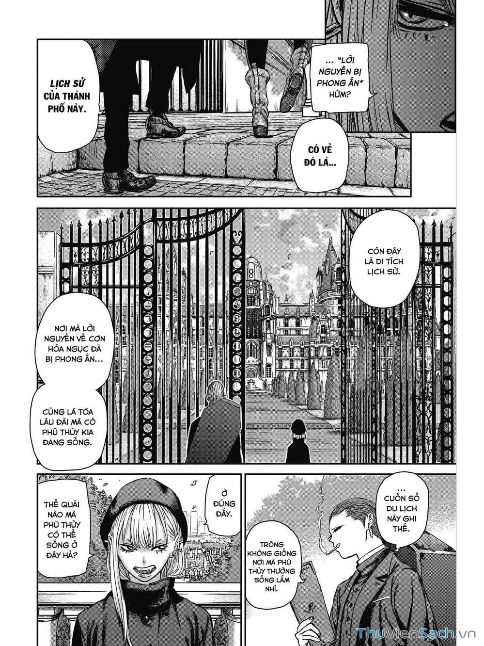 Truyện Tranh Phù Thủy Và Quái Thú - Majo To Yajuu trang 5