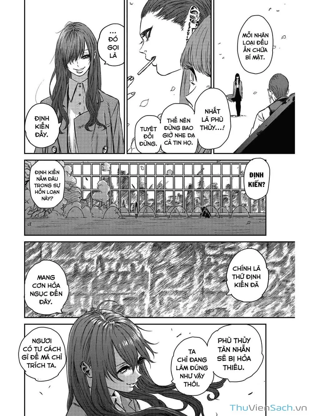 Truyện Tranh Phù Thủy Và Quái Thú - Majo To Yajuu trang 5