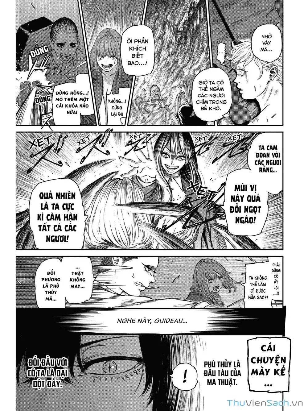 Truyện Tranh Phù Thủy Và Quái Thú - Majo To Yajuu trang 5