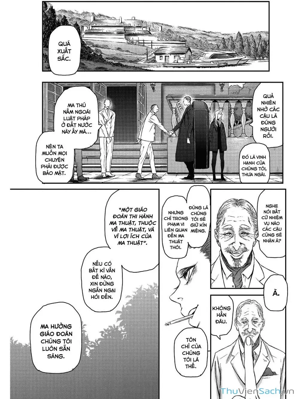 Truyện Tranh Phù Thủy Và Quái Thú - Majo To Yajuu trang 5