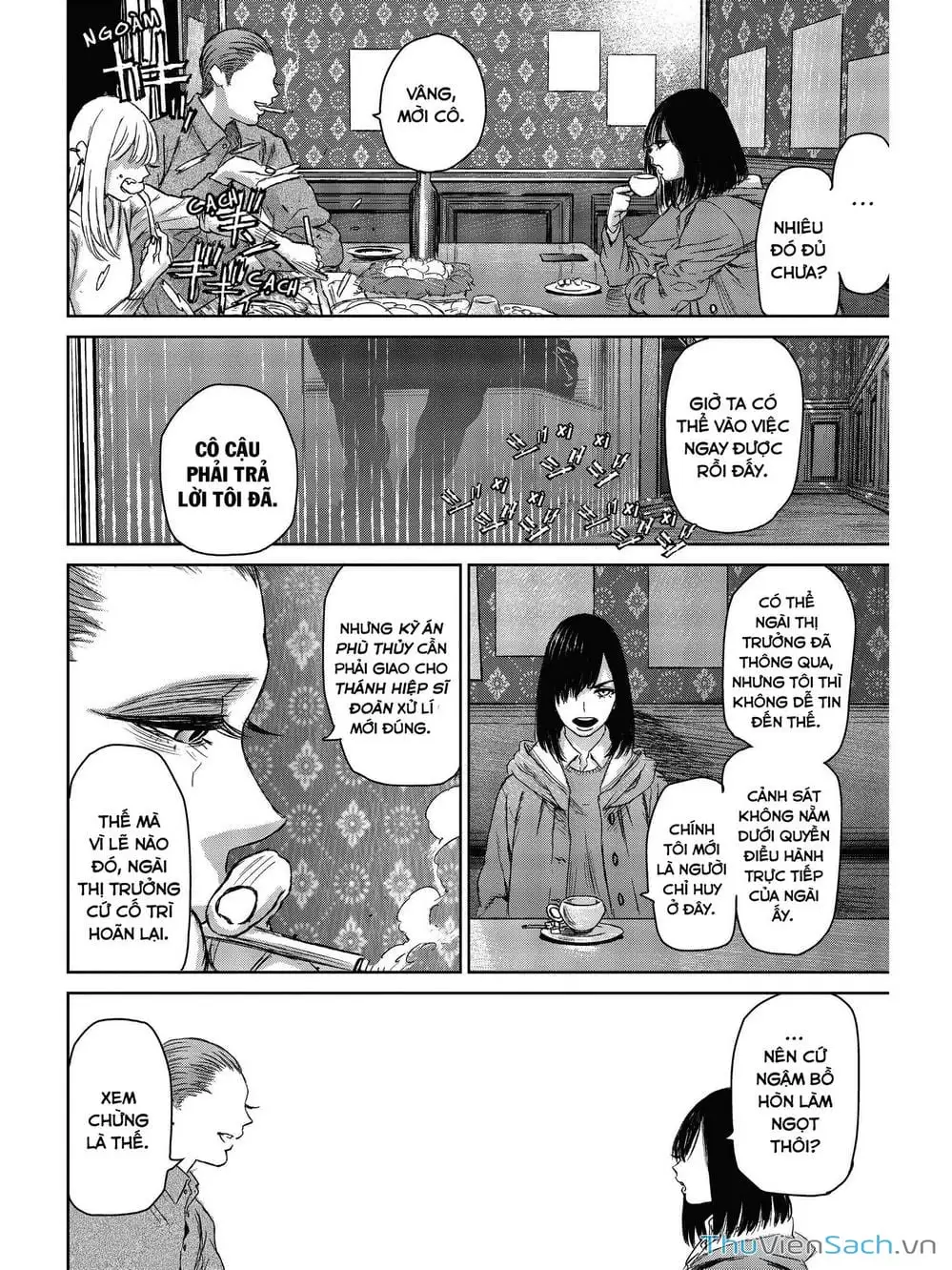 Truyện Tranh Phù Thủy Và Quái Thú - Majo To Yajuu trang 5