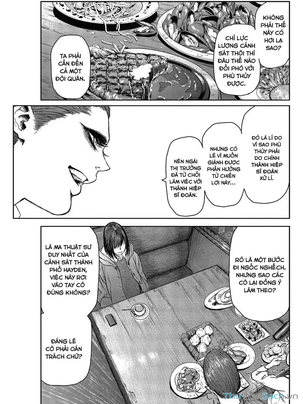 Truyện Tranh Phù Thủy Và Quái Thú - Majo To Yajuu trang 5