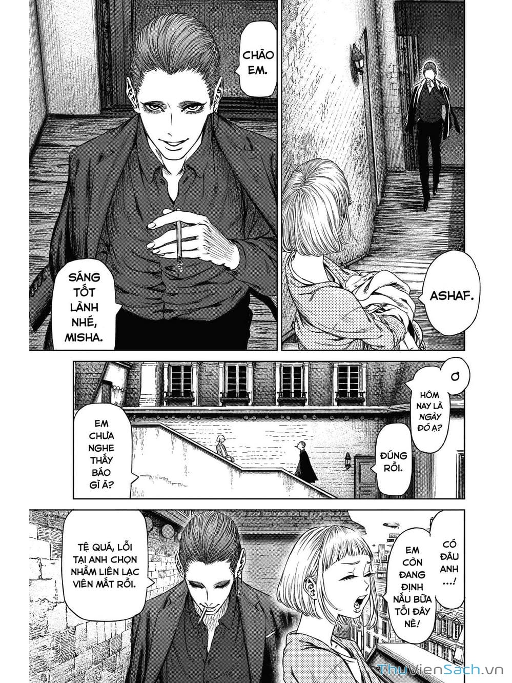 Truyện Tranh Phù Thủy Và Quái Thú - Majo To Yajuu trang 5