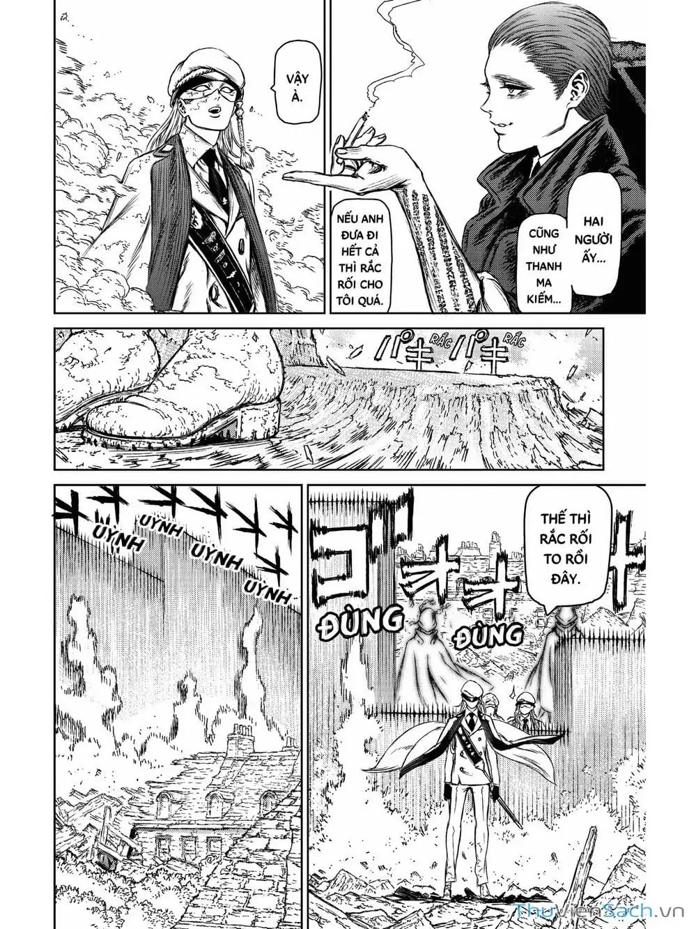 Truyện Tranh Phù Thủy Và Quái Thú - Majo To Yajuu trang 5