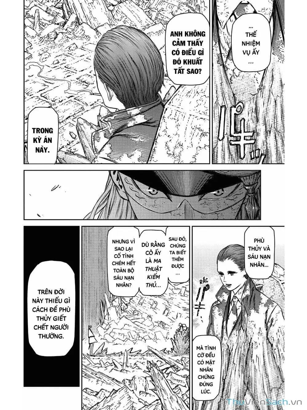 Truyện Tranh Phù Thủy Và Quái Thú - Majo To Yajuu trang 5