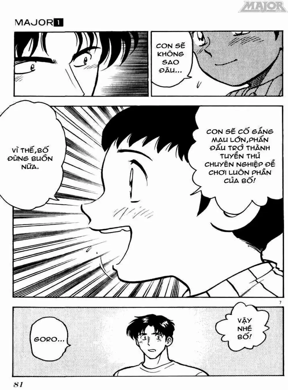 Truyện Tranh Thiếu Tá - Major trang 4