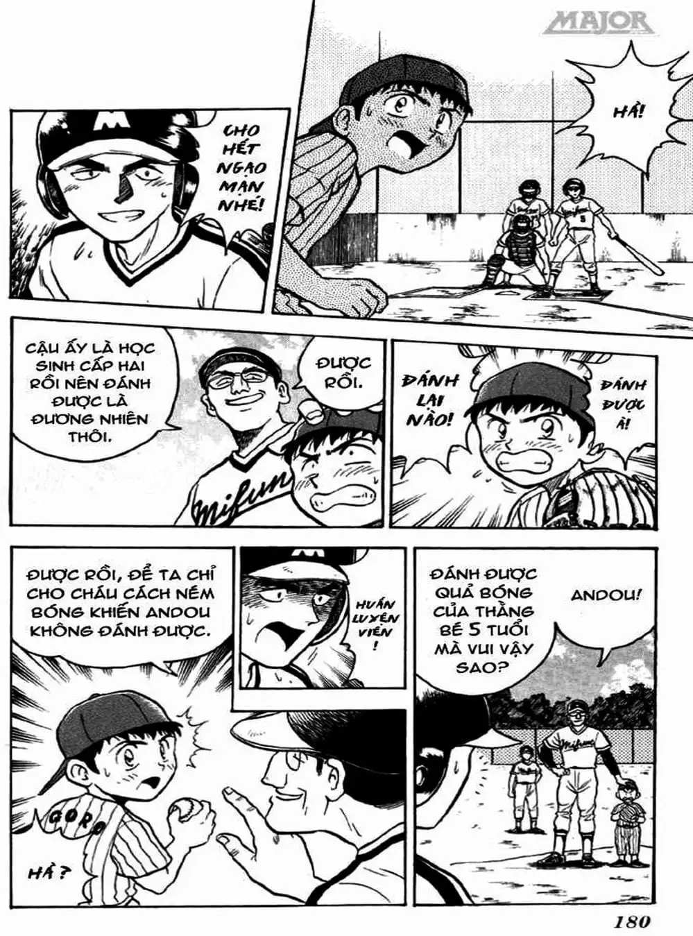 Truyện Tranh Thiếu Tá - Major trang 4