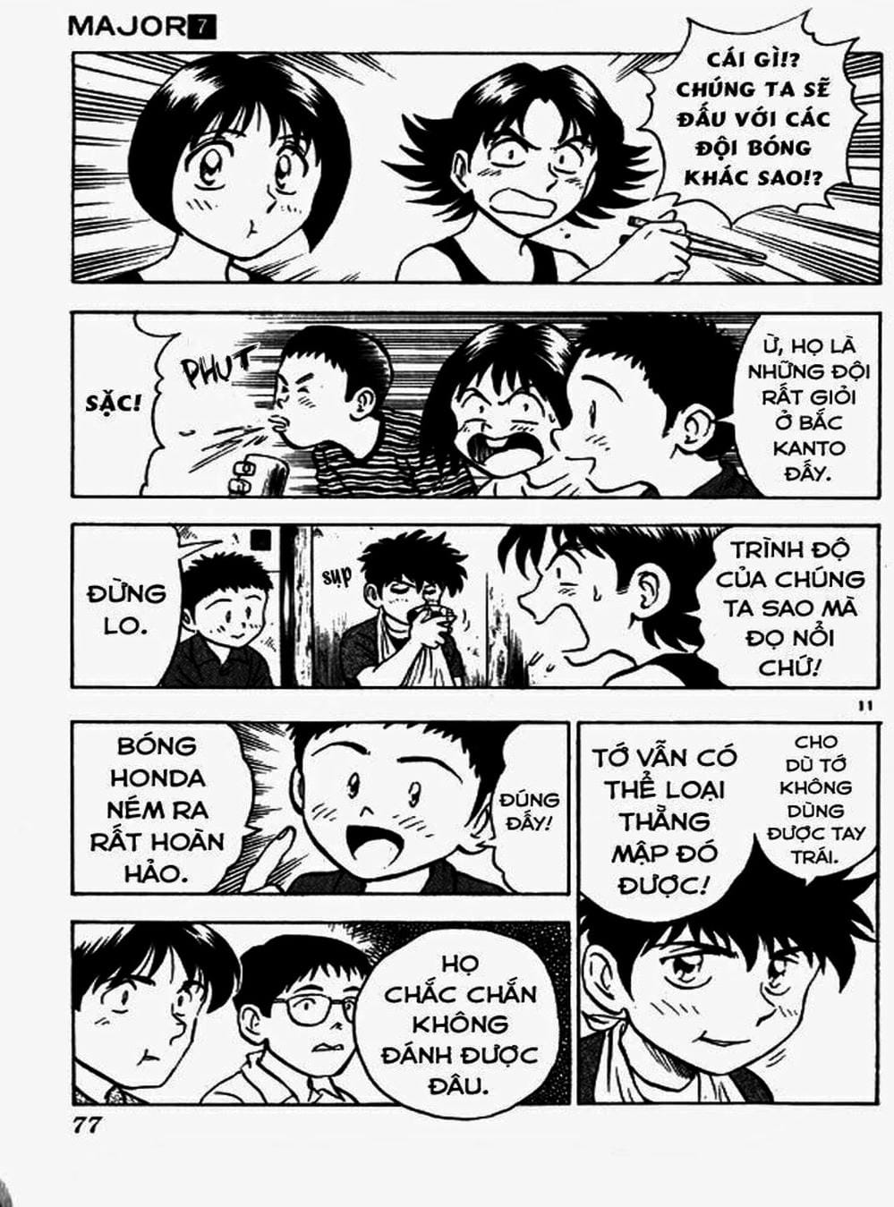 Truyện Tranh Thiếu Tá - Major trang 4