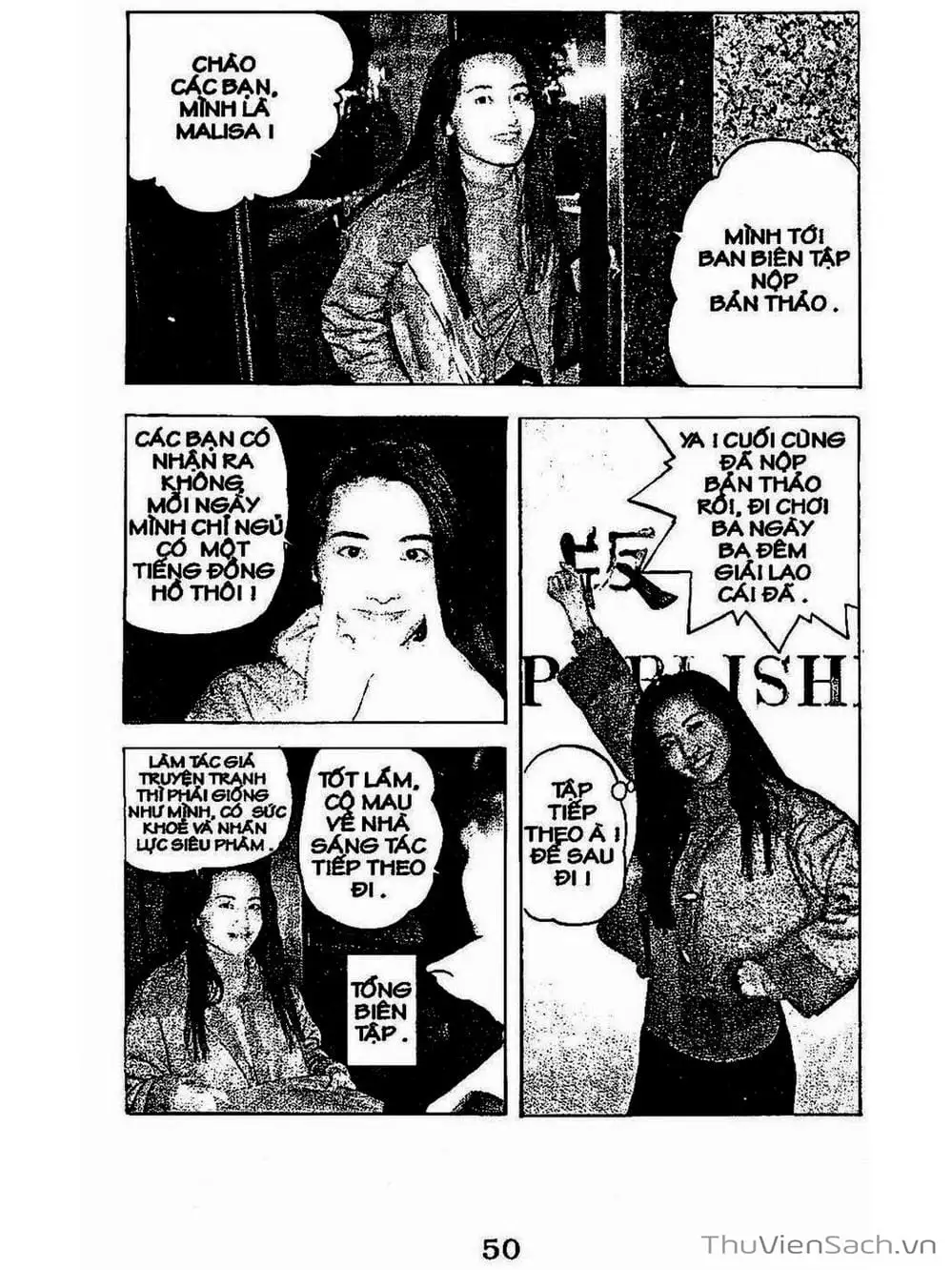 Truyện Tranh Hội Mắt Nai - Malisa trang 4