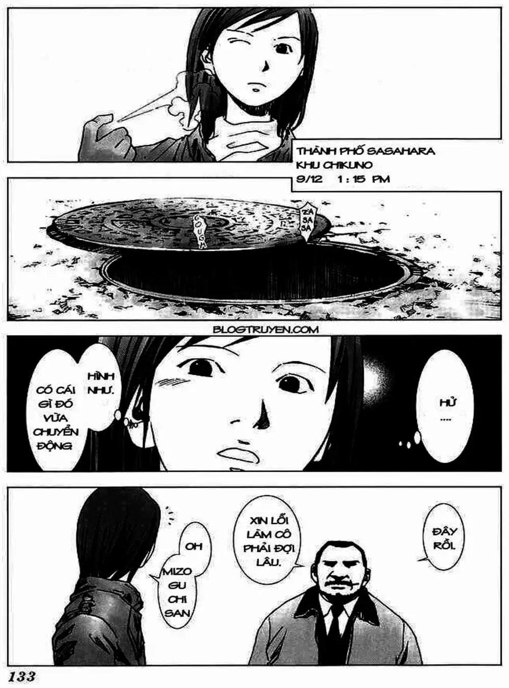 Truyện Tranh Sát Nhân Cống Ngầm - Manhole trang 5