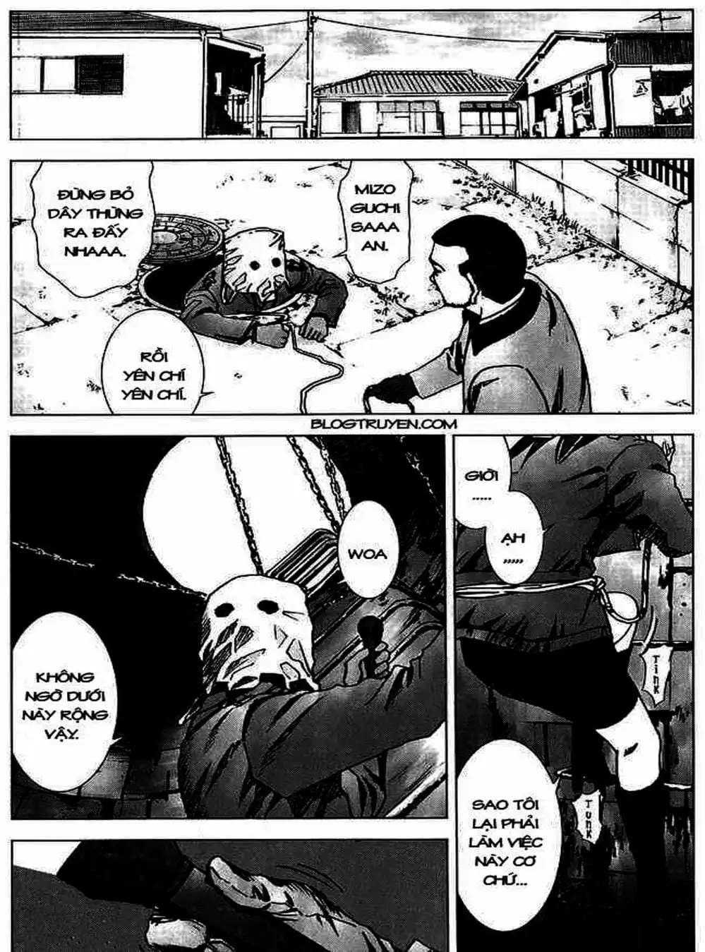 Truyện Tranh Sát Nhân Cống Ngầm - Manhole trang 5