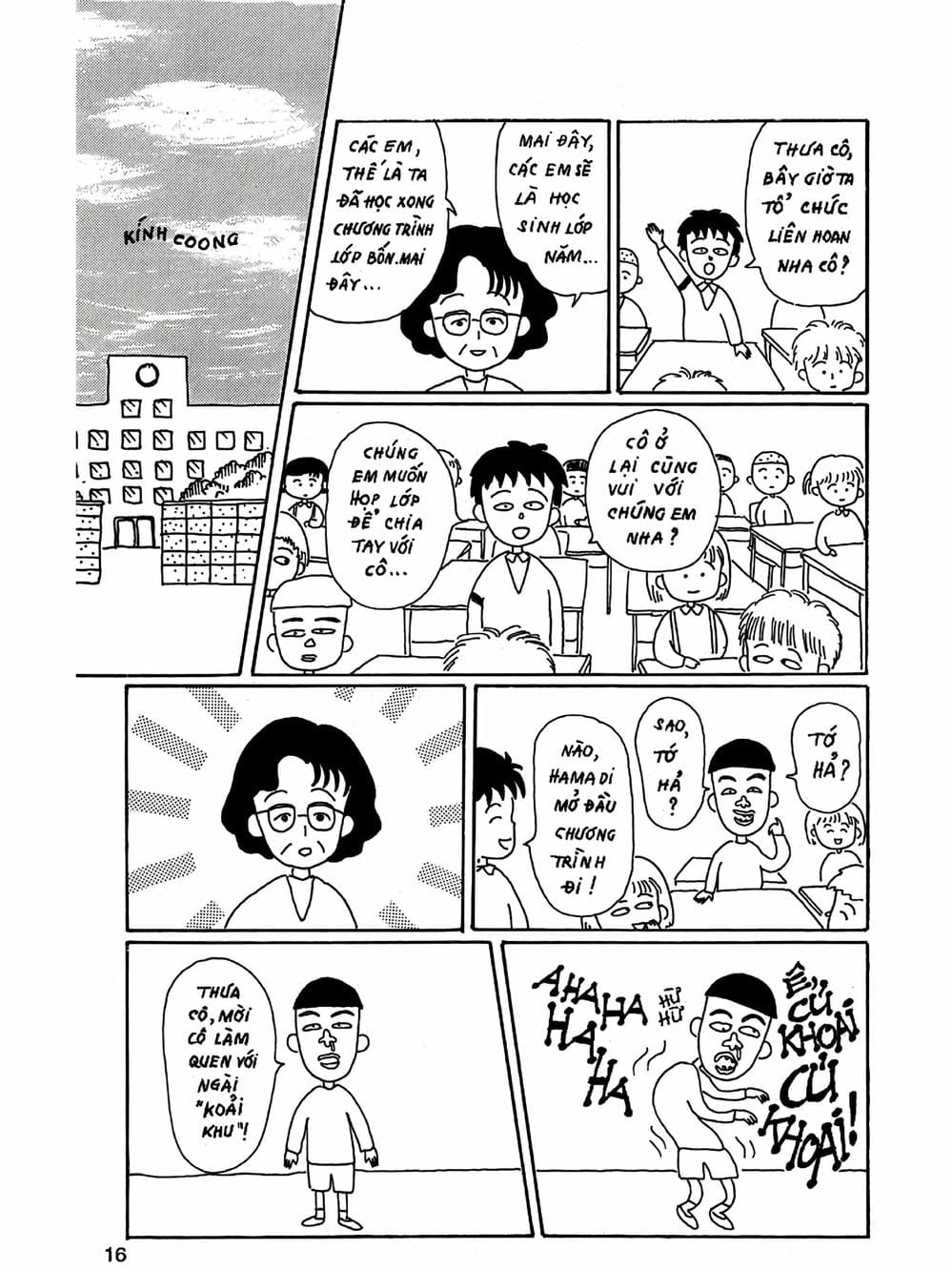 Truyện Tranh Nhóc Maruko trang 4