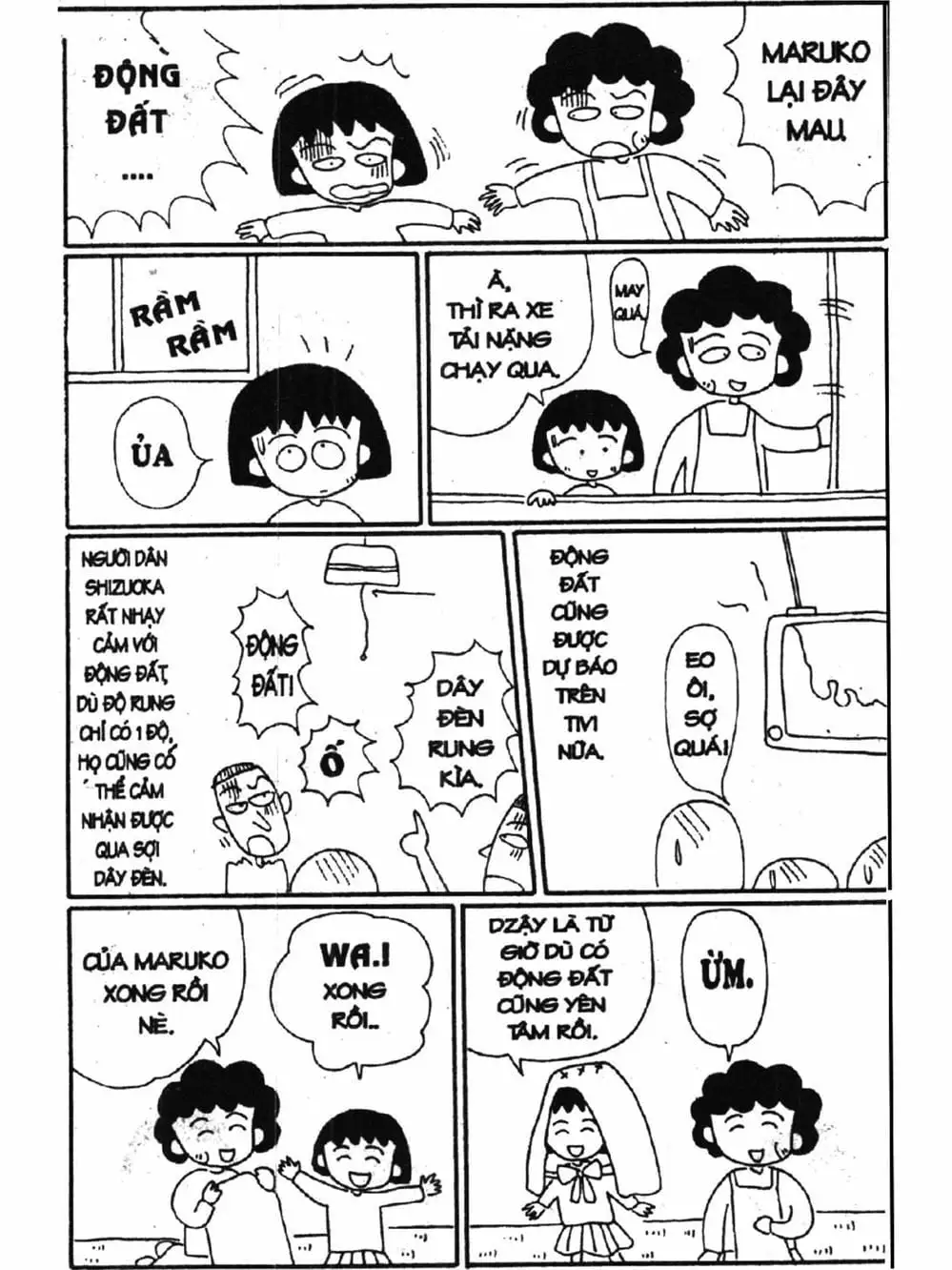 Truyện Tranh Nhóc Maruko trang 4