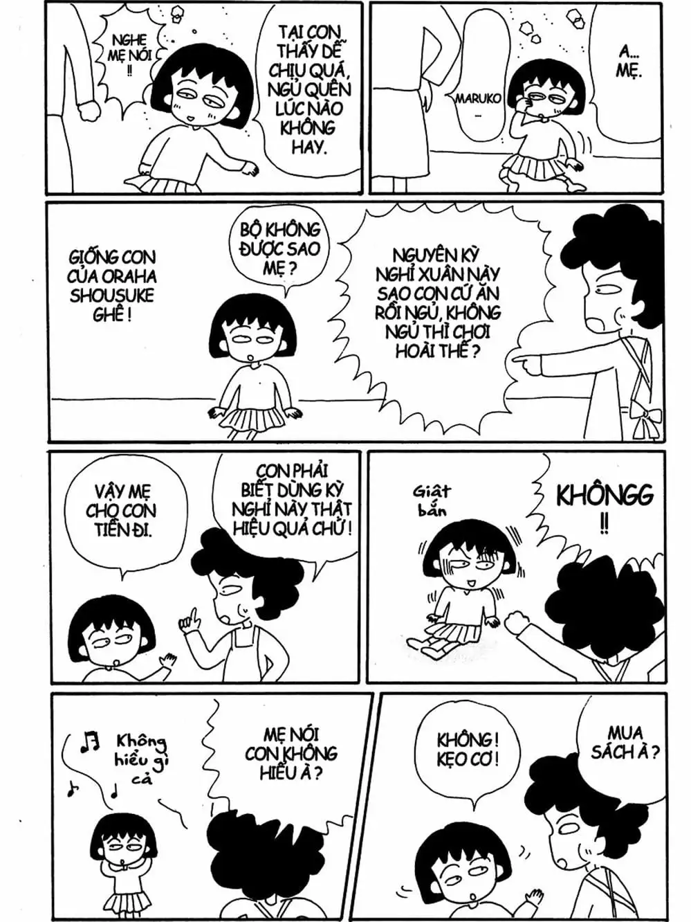 Truyện Tranh Nhóc Maruko trang 4