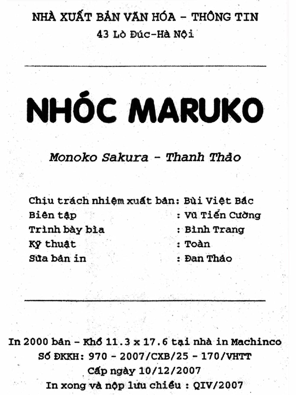 Truyện Tranh Nhóc Maruko trang 4