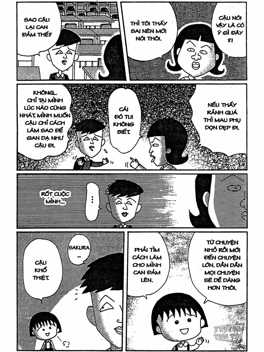 Truyện Tranh Nhóc Maruko trang 4