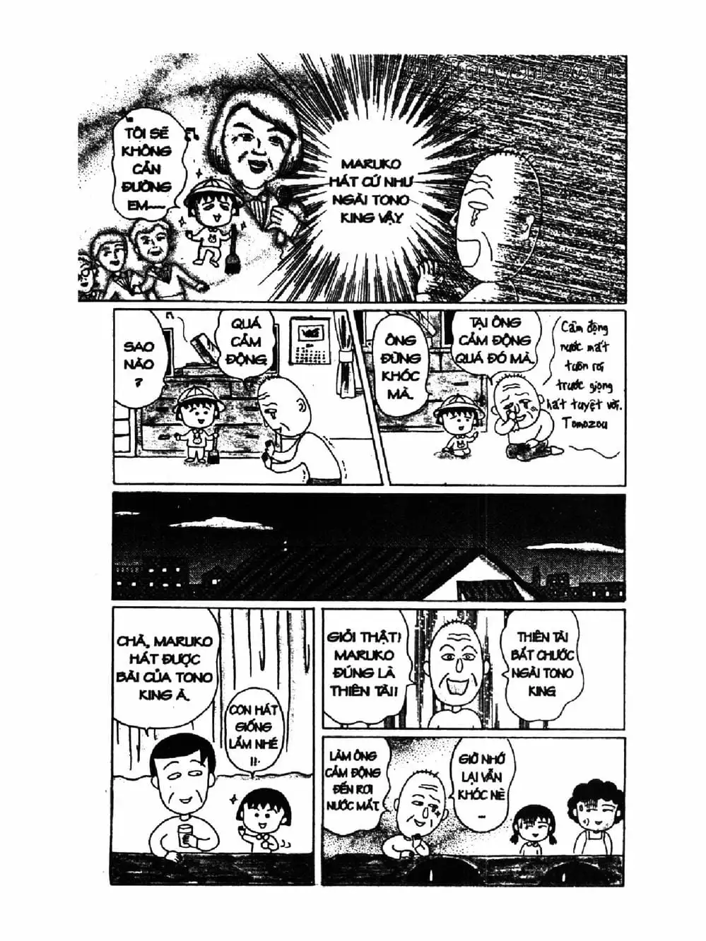 Truyện Tranh Nhóc Maruko trang 4
