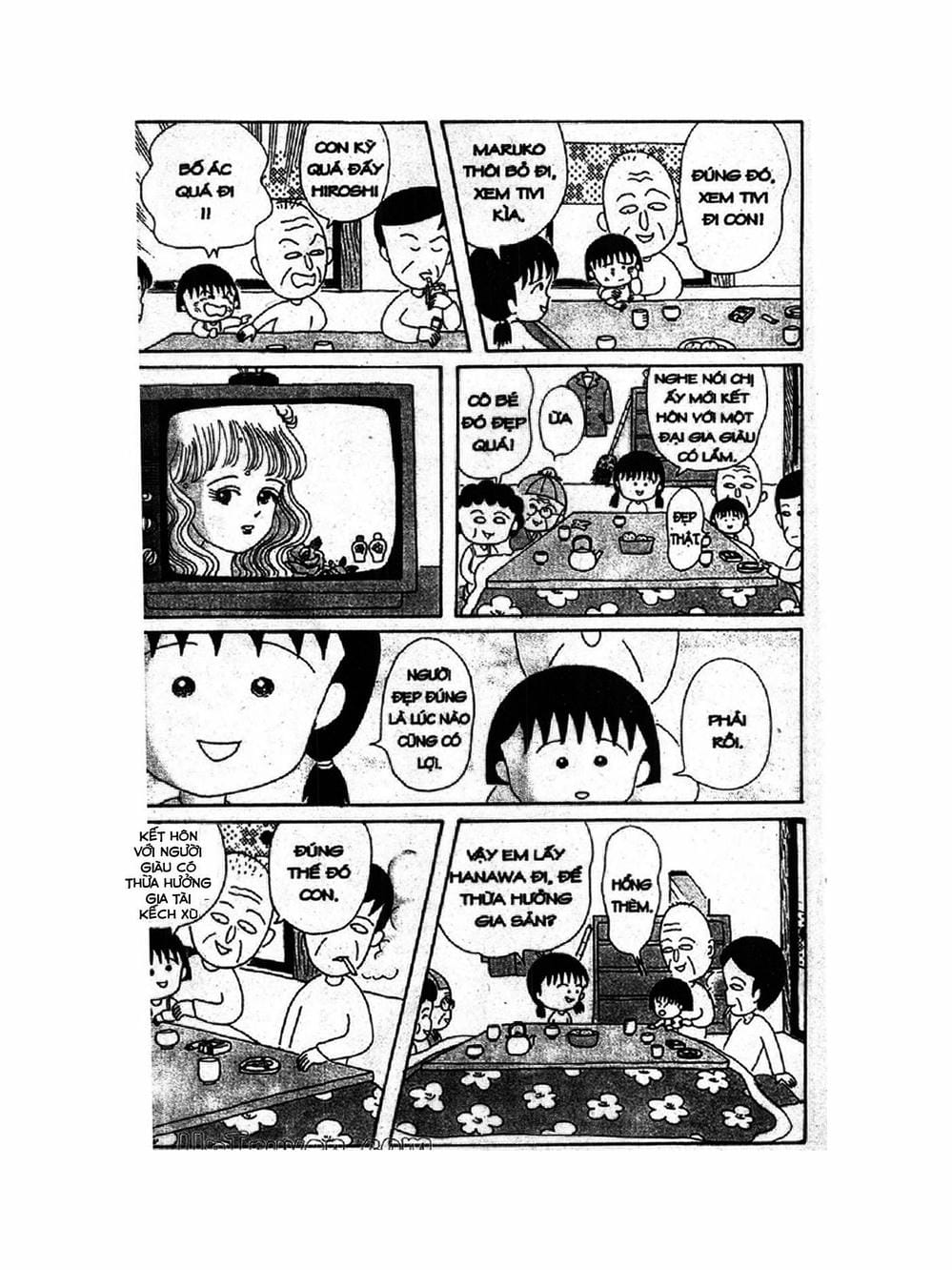 Truyện Tranh Nhóc Maruko trang 4