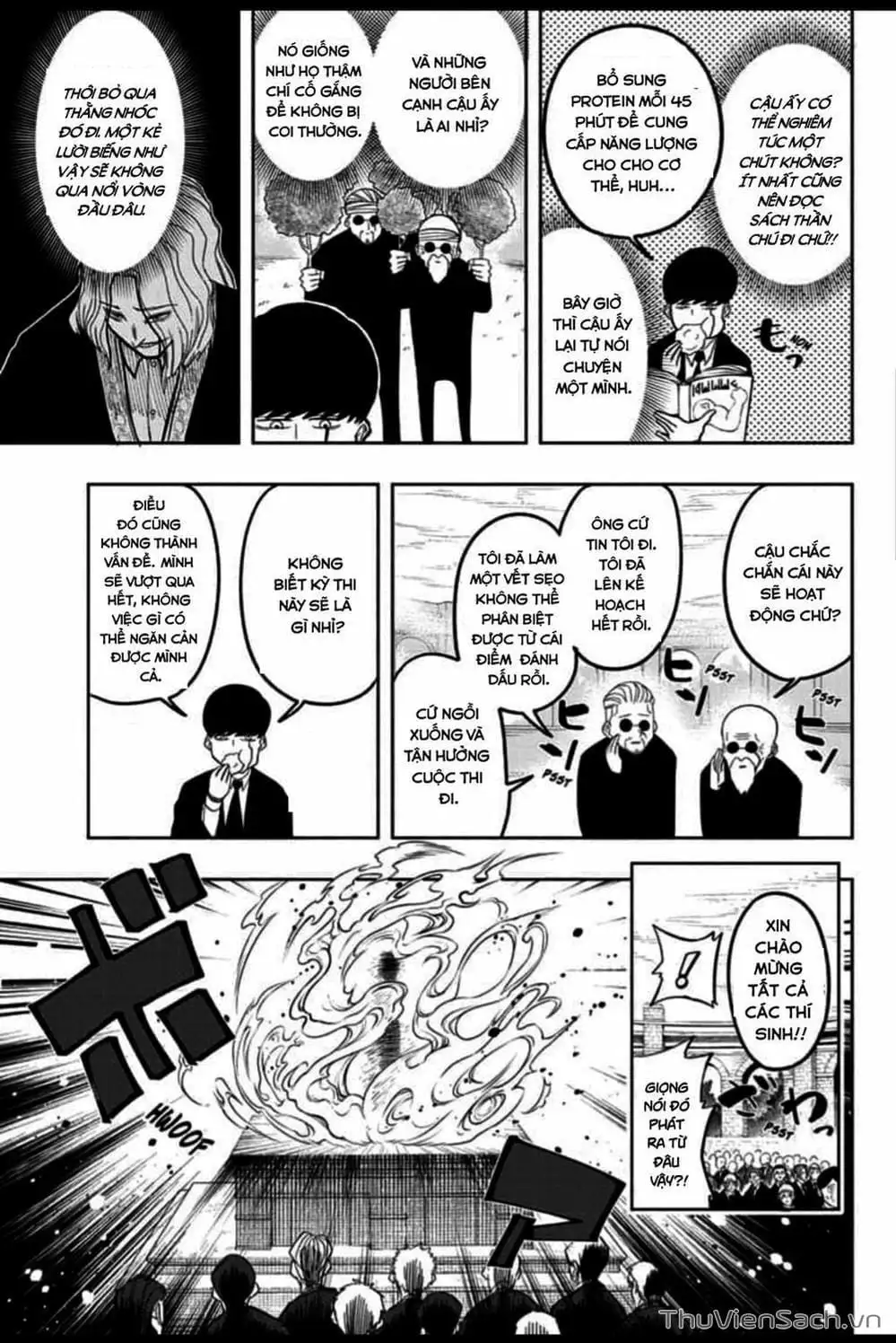 Truyện Tranh Mashle: Ma Thuật Và Cơ Bắp trang 4