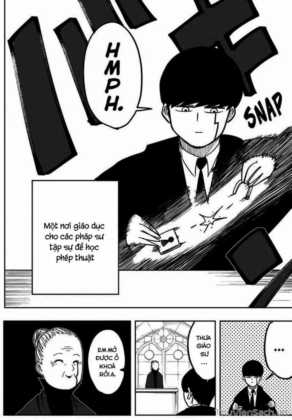 Truyện Tranh Mashle: Ma Thuật Và Cơ Bắp trang 4